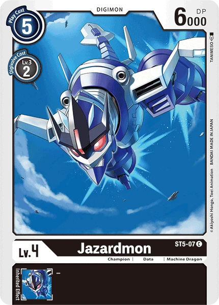 Digimon Kartenspiel Sammelkarte ST5-07 Jazardmon