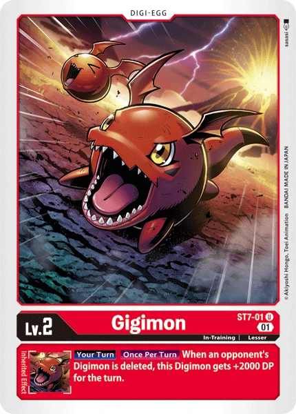 Digimon Kartenspiel Sammelkarte ST7-01 Gigimon