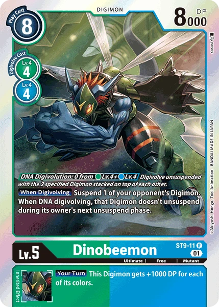 Digimon Card Game Sammelkarte ST9-11 Dinobeemon