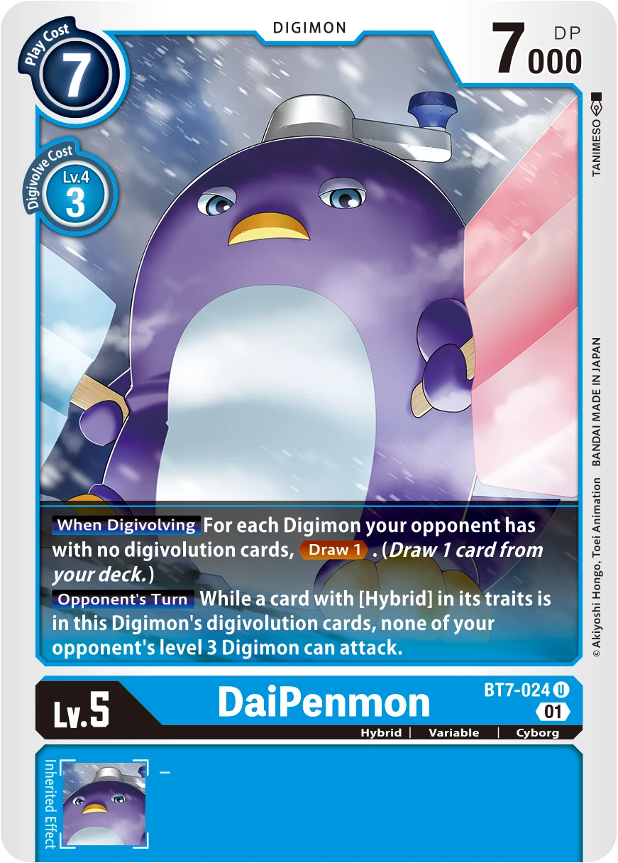 Digimon Card Game Sammelkarte BT7-024 DaiPenmon