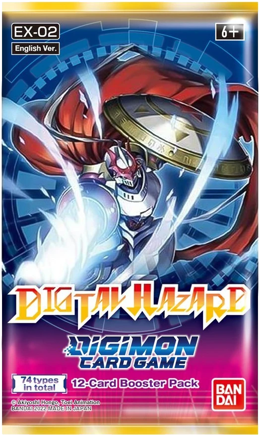 Digimon Card Game EX-02: Digital Hazard Booster Pack