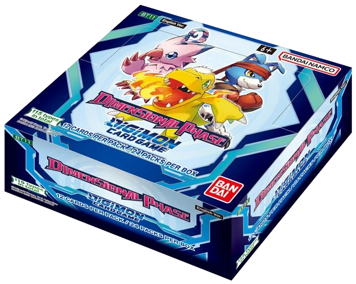 Digimon Card Game Booster Display BT-11 Dimensional Phase Produktbild