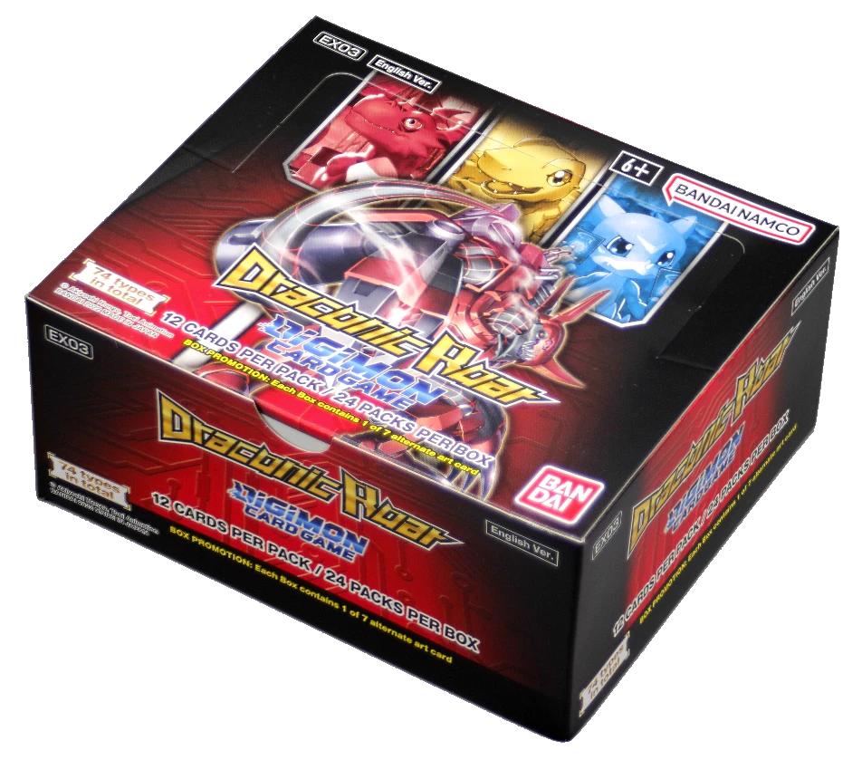 Digimon Card Game Booster Display EX-03 Dragonic Roar Produktbild