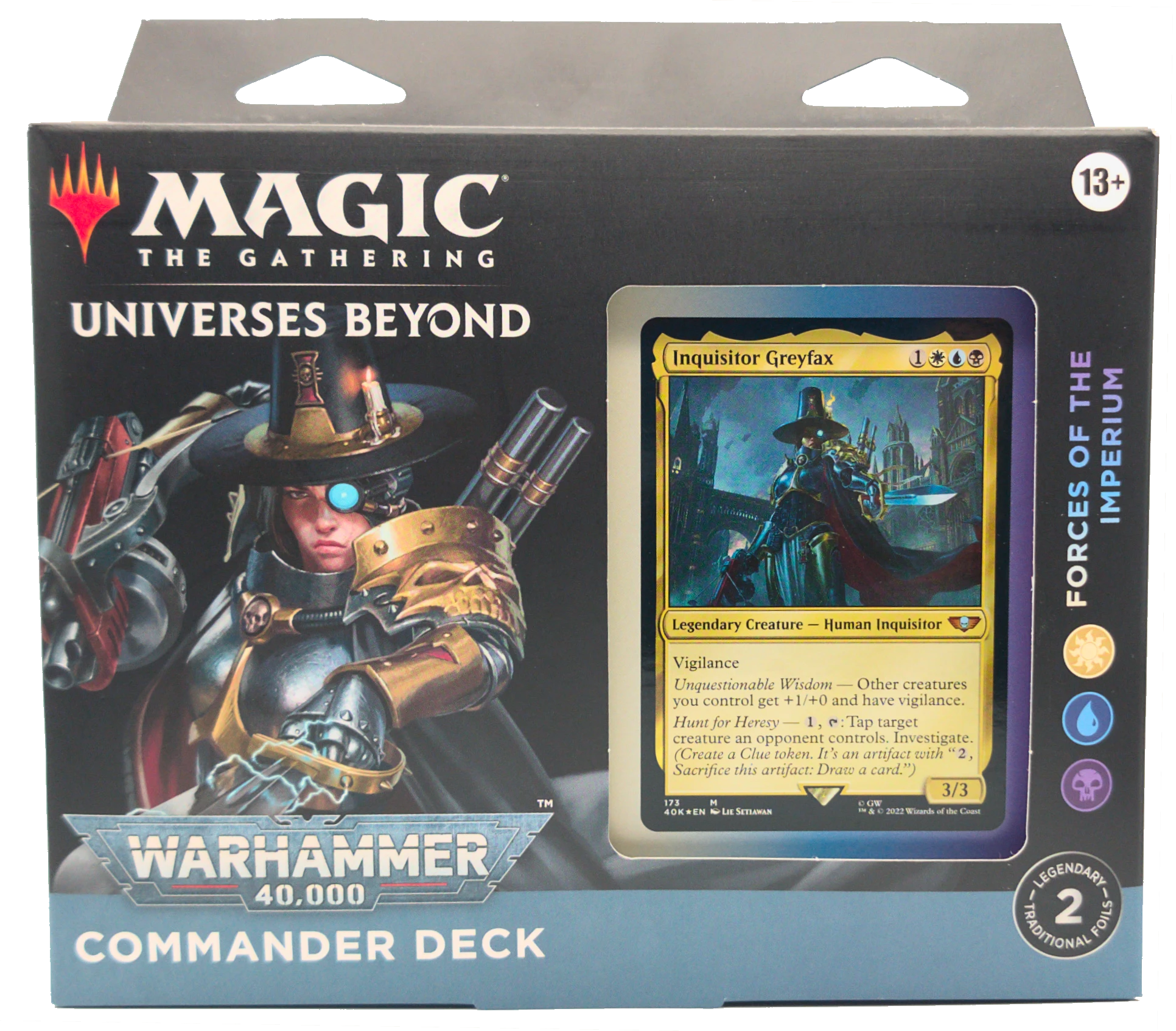 Magic the Gathering - Forces of the Imperium Commander Deck Warhammer 40k