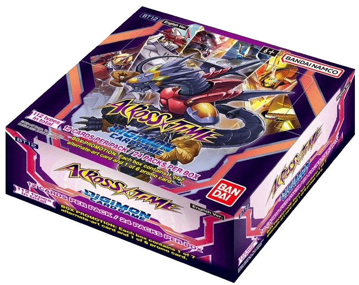 Digimon Card Game BT12 Booster Display Box