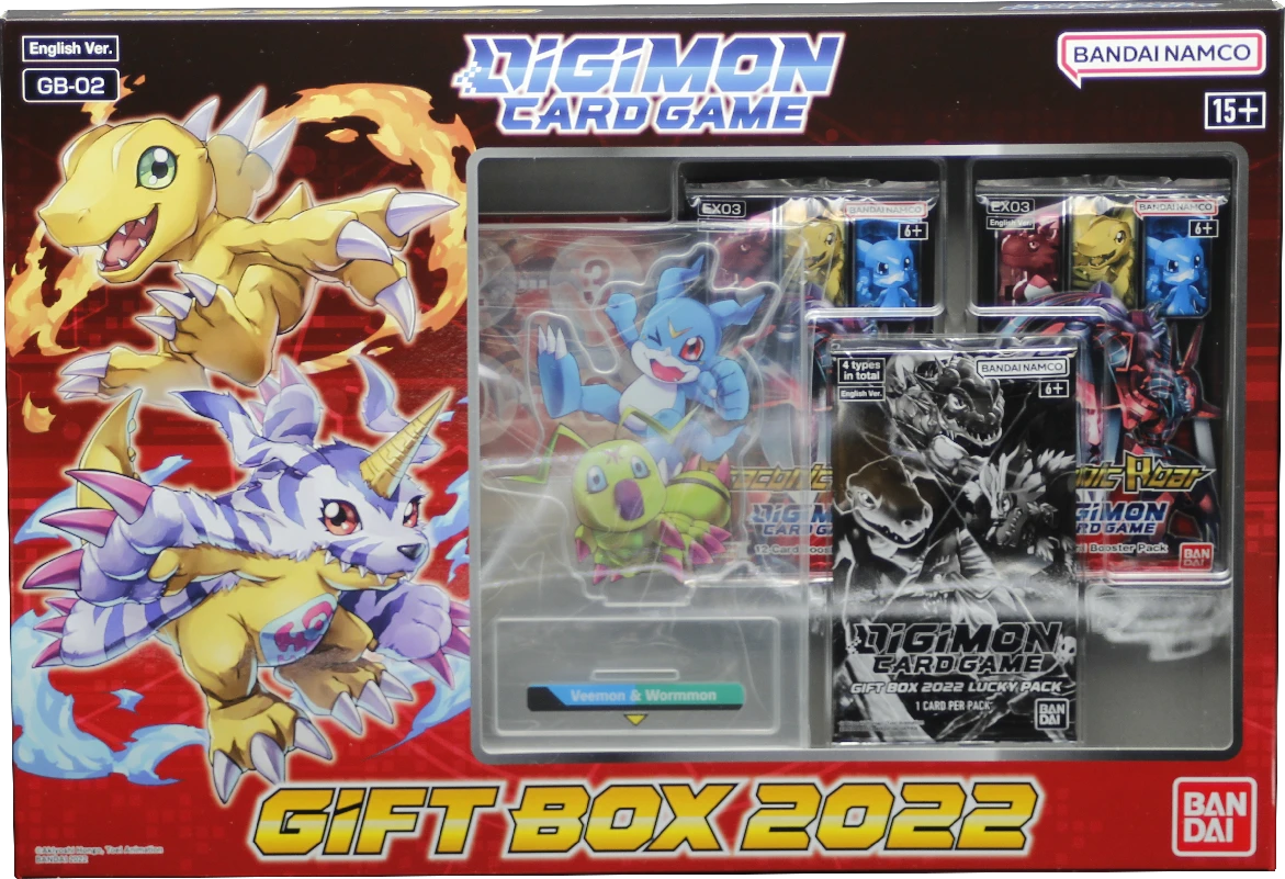 Digimon Card Game Gift Box 2022 GB-02 Veemon Wormmon