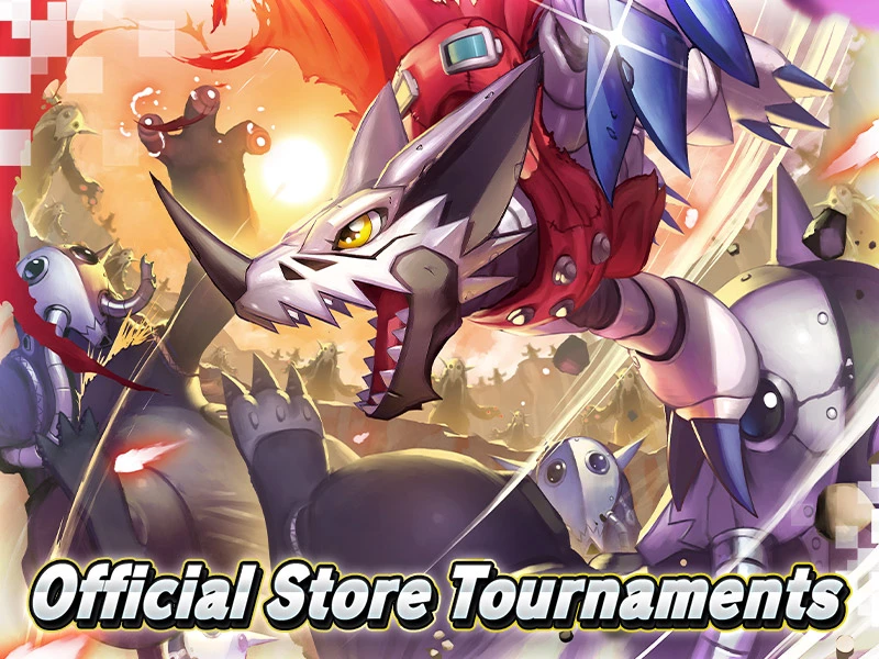 Digimon Card Game Store Tournament Juni bis Juli 2023 Banner