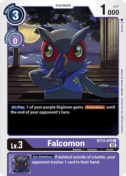 Digimon Karte [BT13-079] Falcomon - Game.kiwi