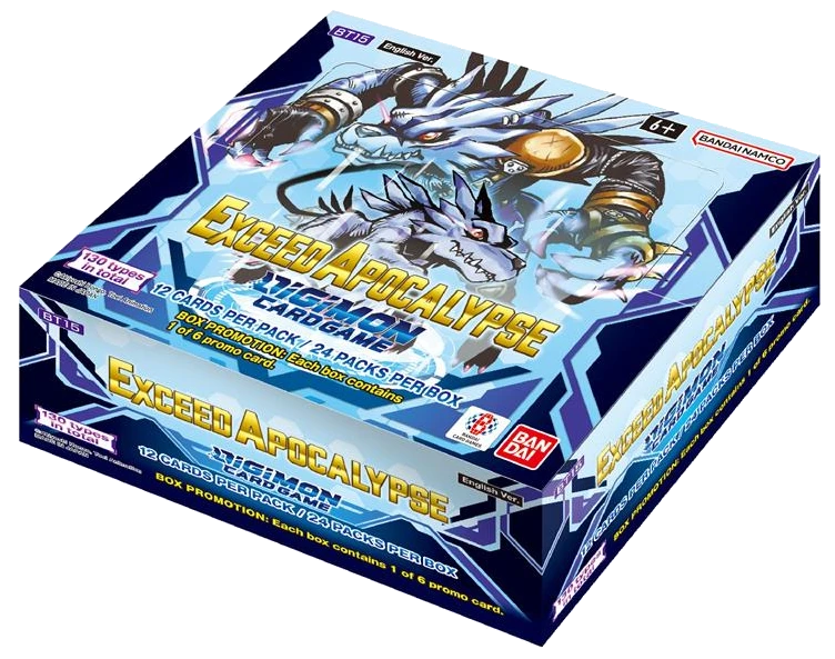 Digimon Card Game BT-15 Exceed Apocalypse Booster Box