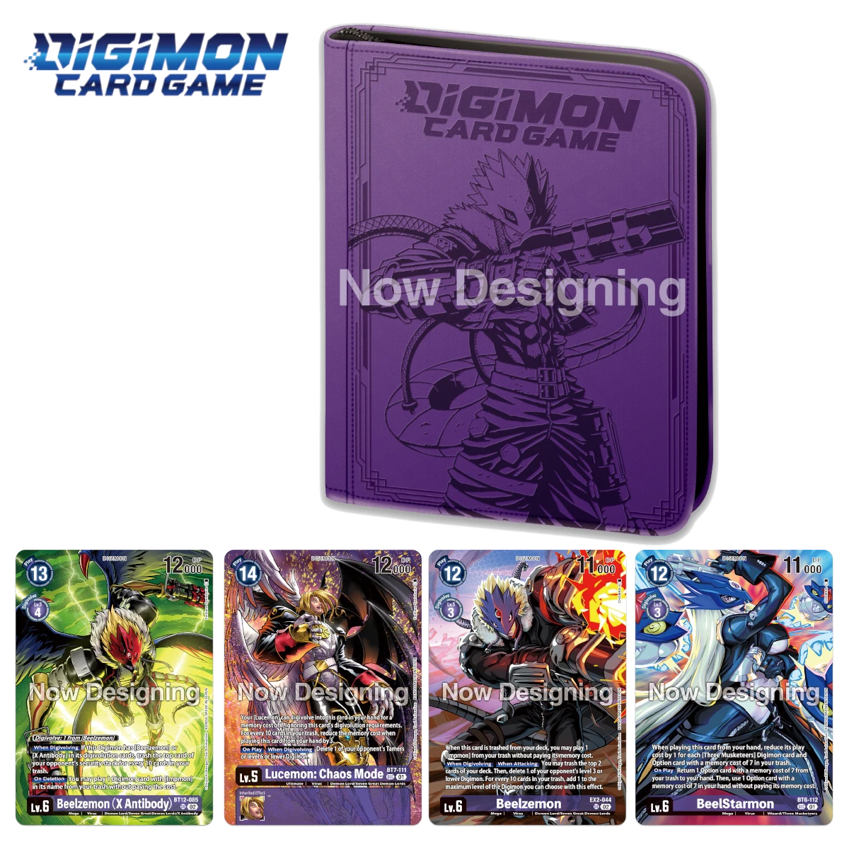 Digimon Card Game Premium 9 Pocket Binder Beelzemon
