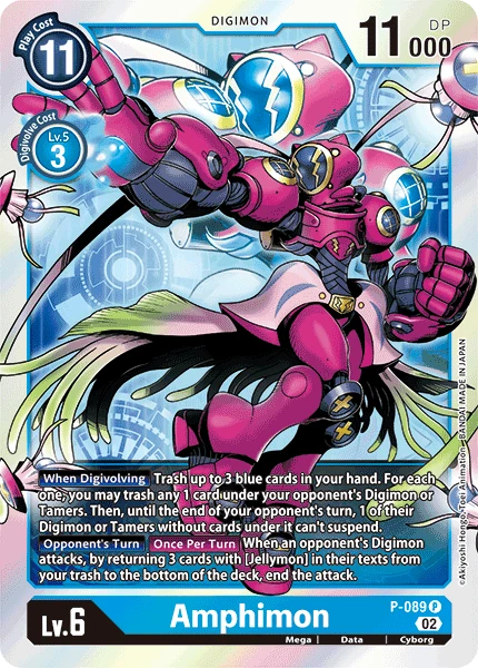 Digimon Card Game Sammelkarte P-089 Amphimon