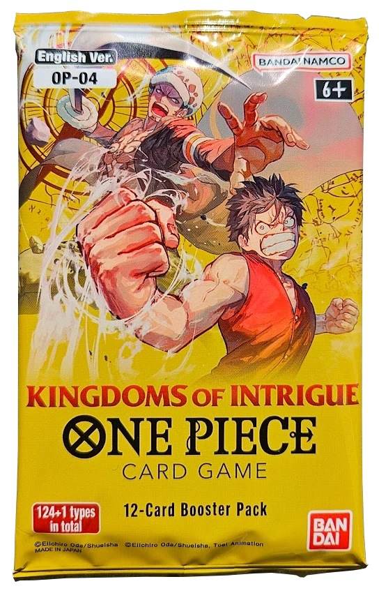 OP-4 Kingdoms of Intrigue Booster Pack One Piece Card Game