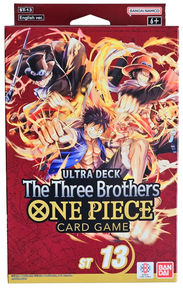 One Piece TCG: Ultra Deck: The Three Brothers (ST-13) (Pre-Order) (4/19/24  Release)