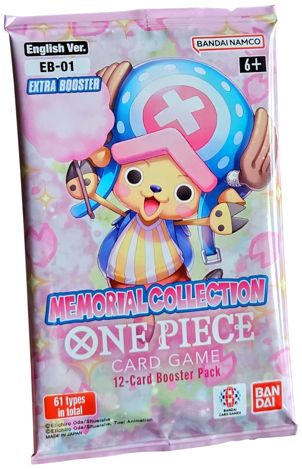 EB-1 Extra Booster Memorial Collection One Piece Card Game Booster