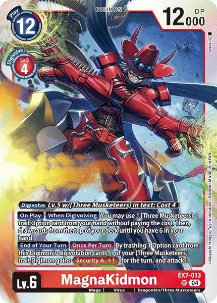 Digimon Card Game Sammelkarte EX7-013 MagnaKidmon